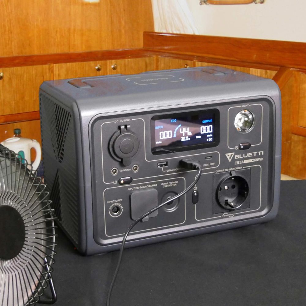 BLUETTI EB3A Portable Power Station | 600W 268Wh