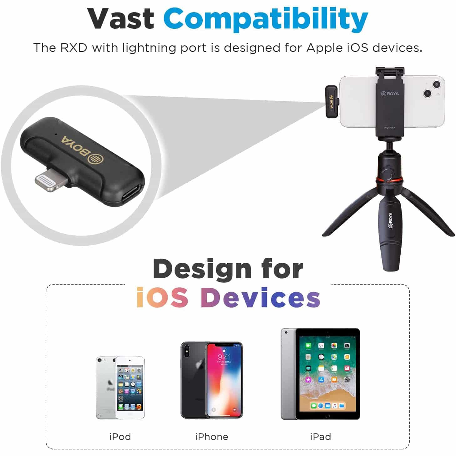 BOYA Wireless Lavalier Mic