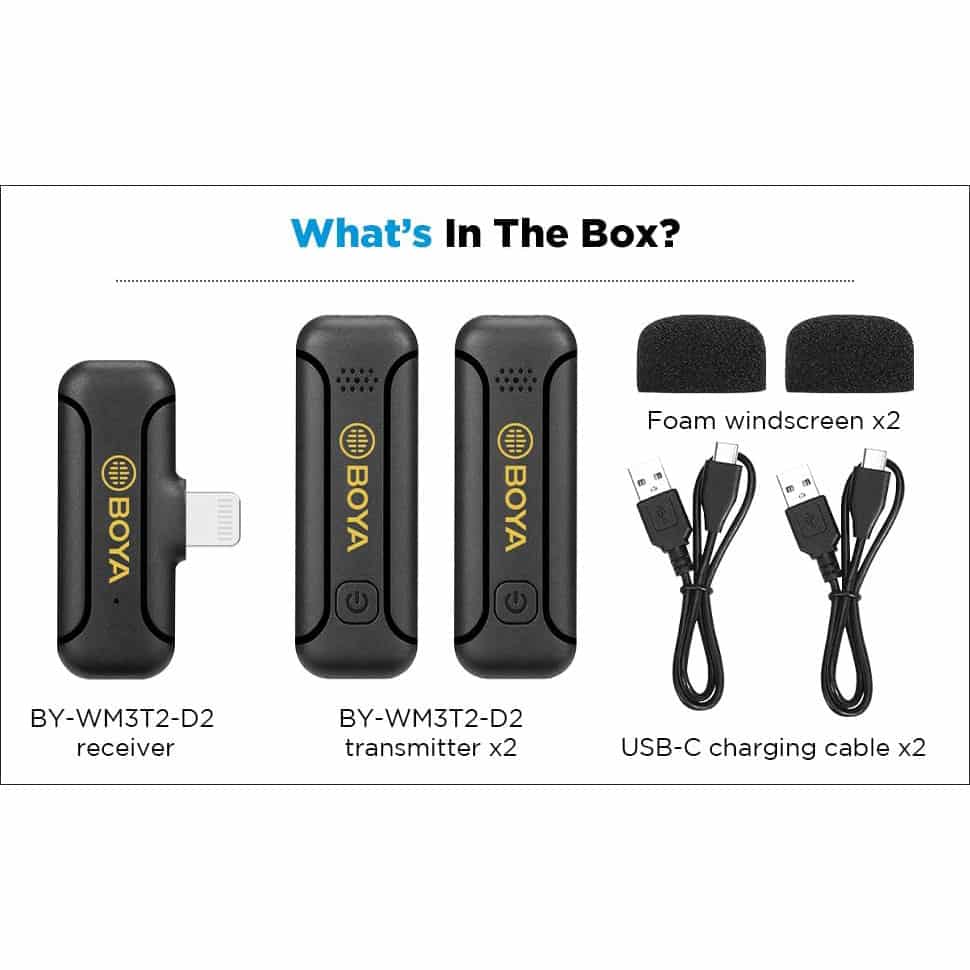 BOYA Wireless Lavalier Mic