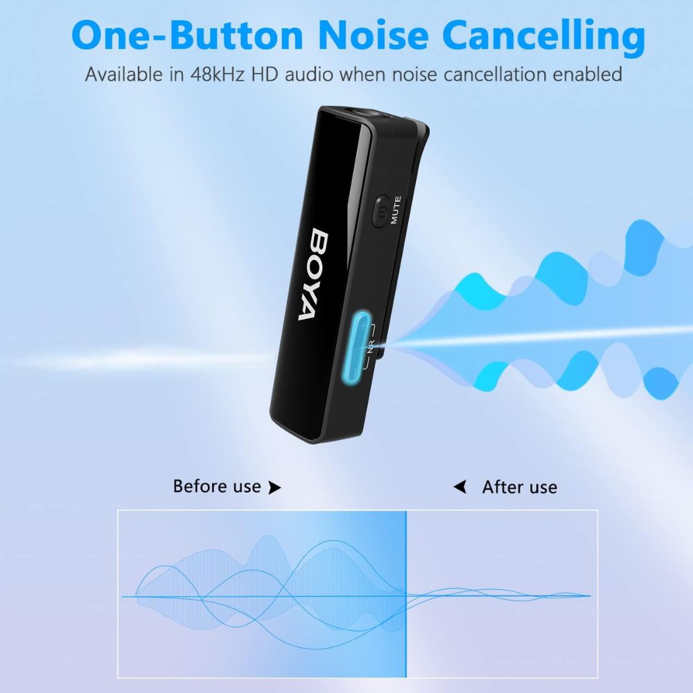Boya BOYALINK All-in-one Design Wireless Microphone System