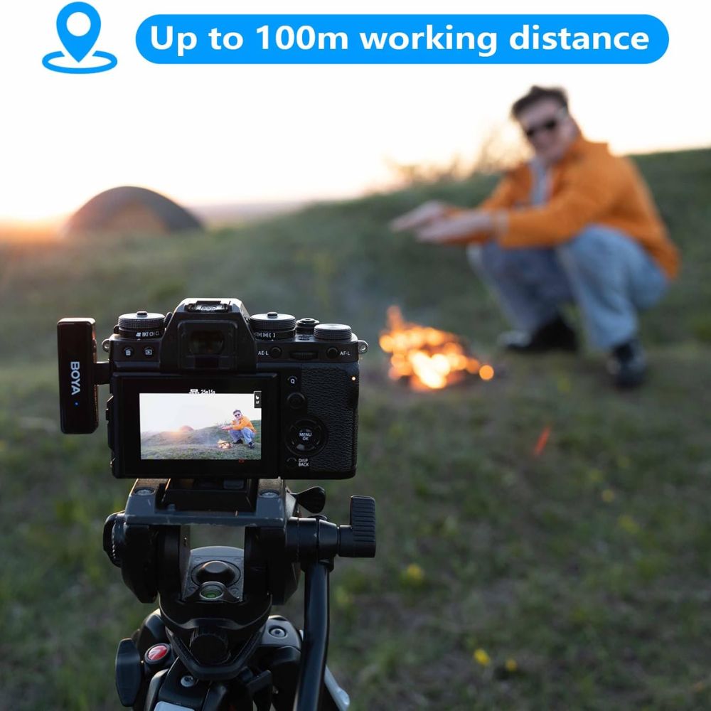 Boya BOYALINK All-in-one Design Wireless Microphone System