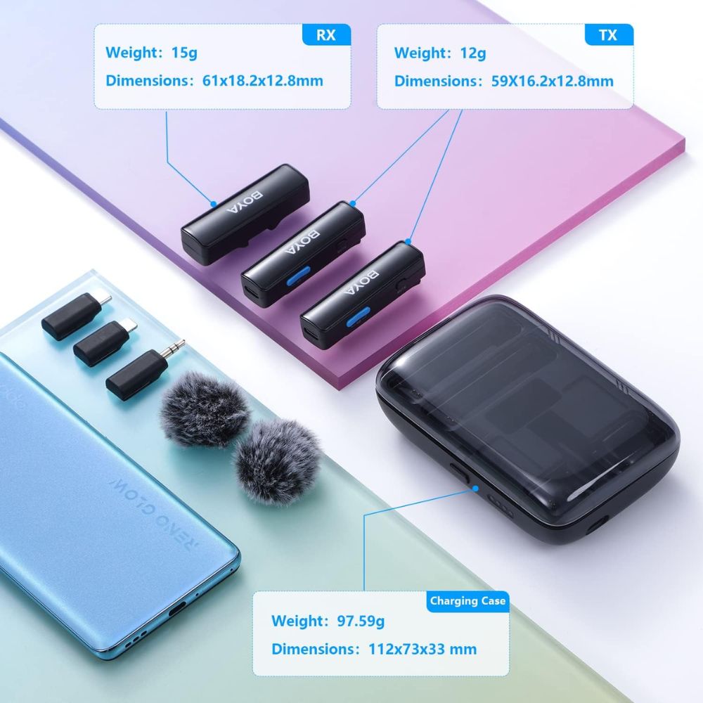 Boya BOYALINK All-in-one Design Wireless Microphone System