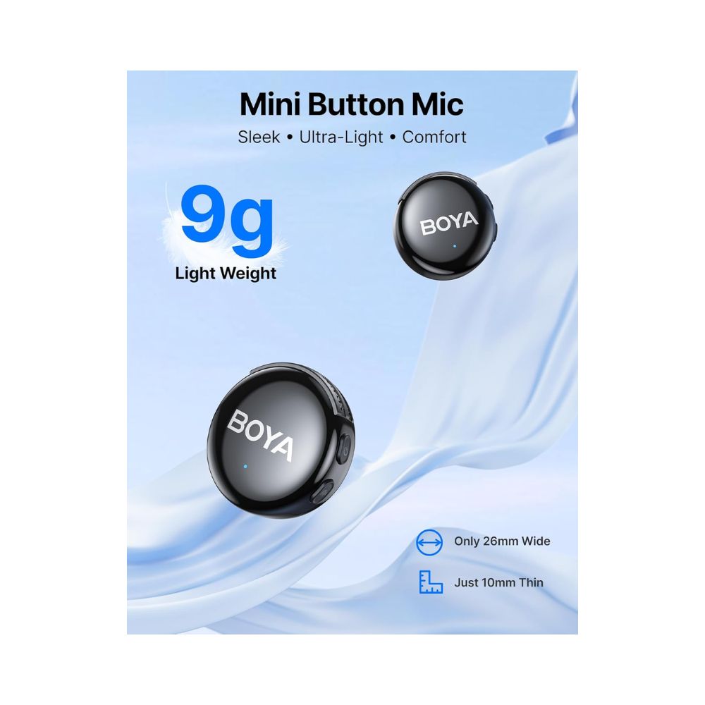 BOYA BOYALINK3 Wireless Lavalier Microphone