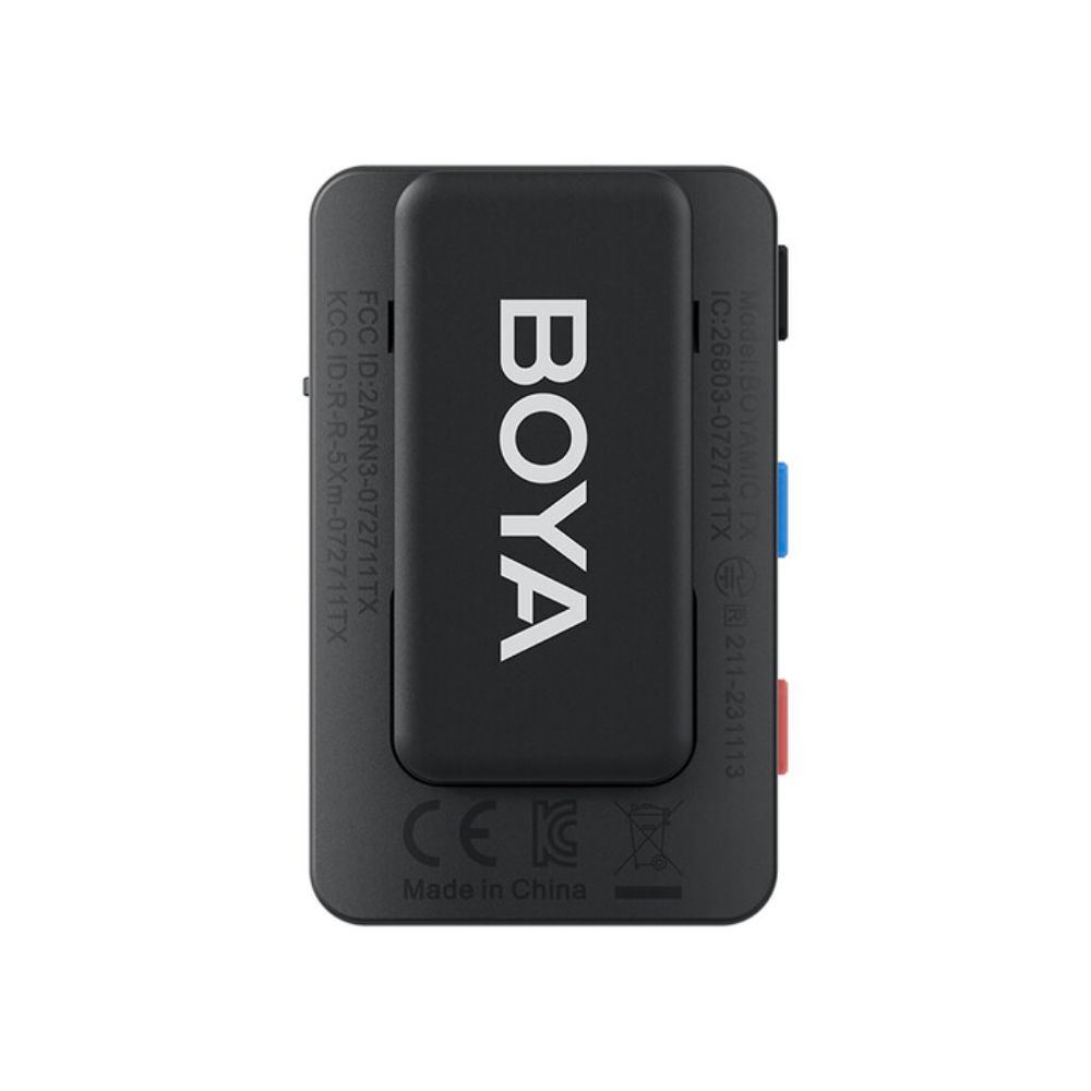BOYA BOYAMIC 2-Person Wireless Microphone System for Cameras and Mobile Devices (2.4 GHz)