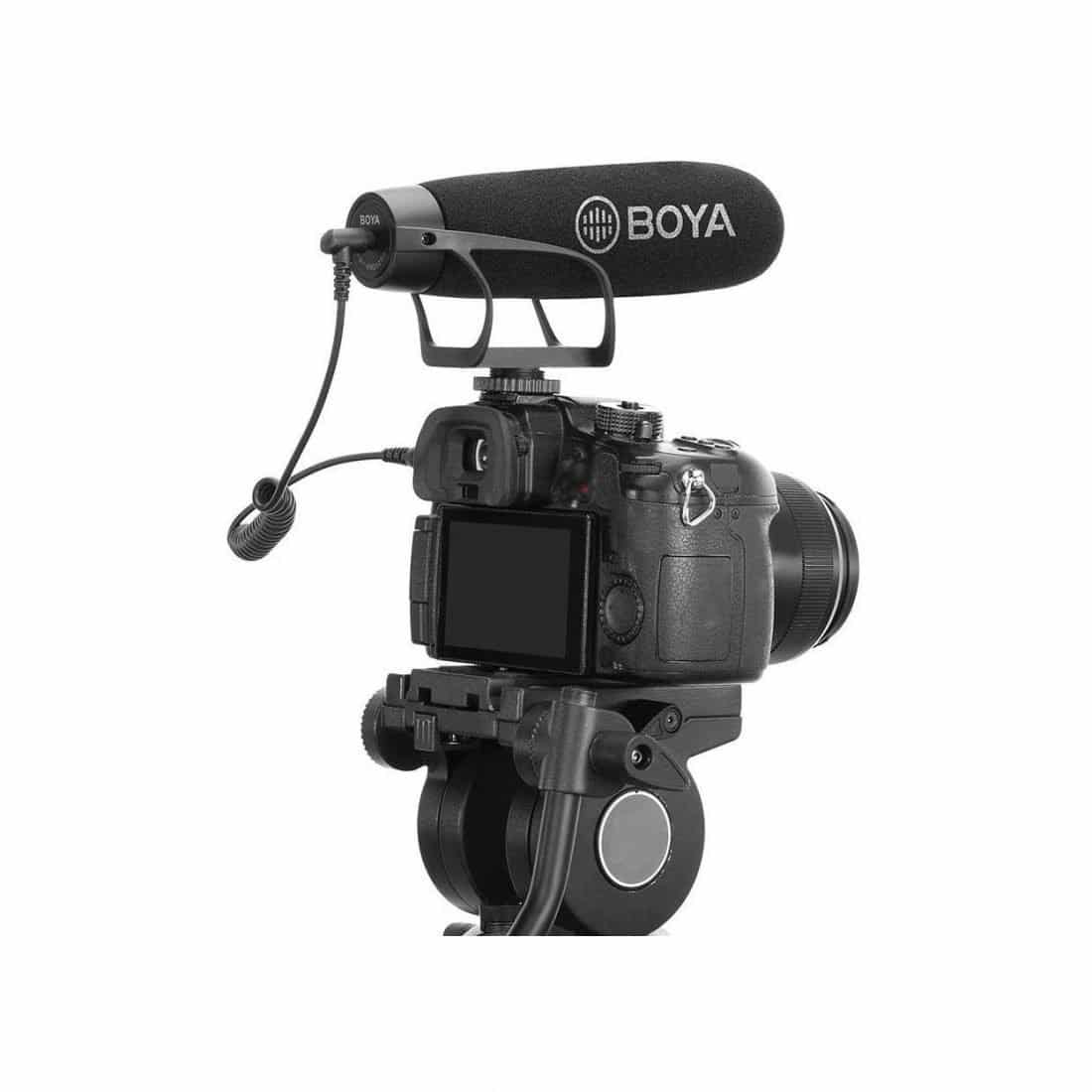 BOYA BY-BM2021 Wired On-camera Shotgun Microphone (For Smartphone and DSLRs)