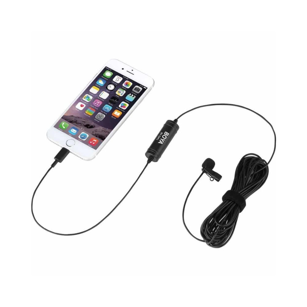 BOYA BY-DM1 Digital Lavalier Microphone for iOS Devices