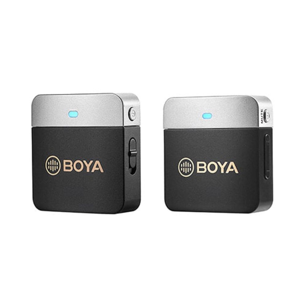 BOYA BY-M1V1 Wireless Microphone System for Cameras and Smartphones (2.4 GHz)