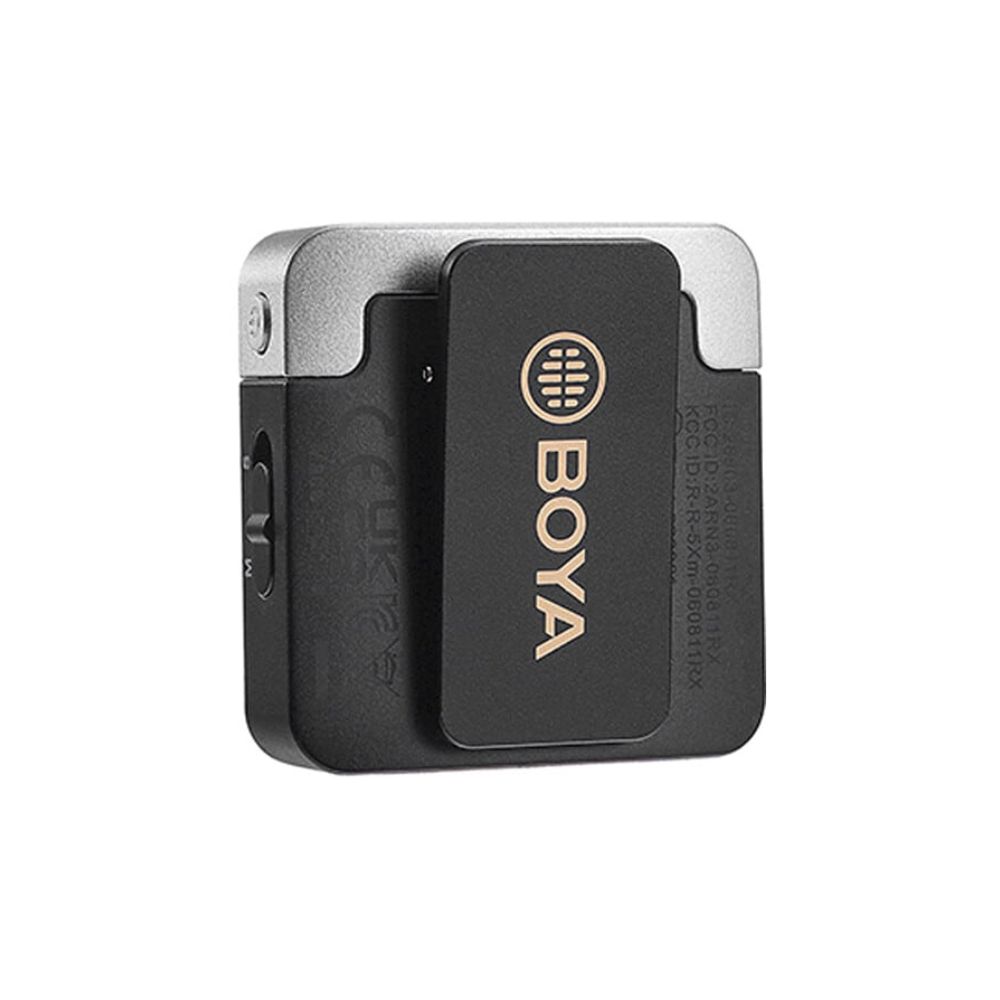 BOYA BY-M1V1 Wireless Microphone System for Cameras and Smartphones (2.4 GHz)