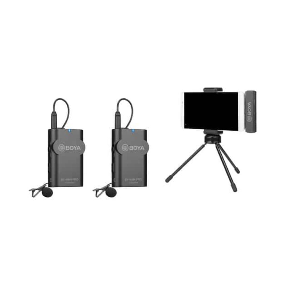 BOYA BY-WM4 PRO-K4 Two-Person Digital Wireless Omni Lavalier