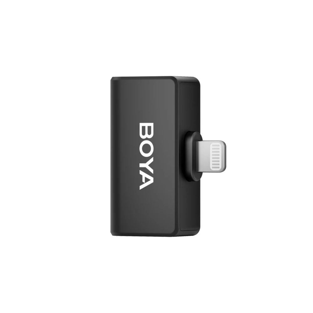 BOYA OMIC-D 2-Person Wireless Microphone System with Lightning Connector for iOS Devices (Black)