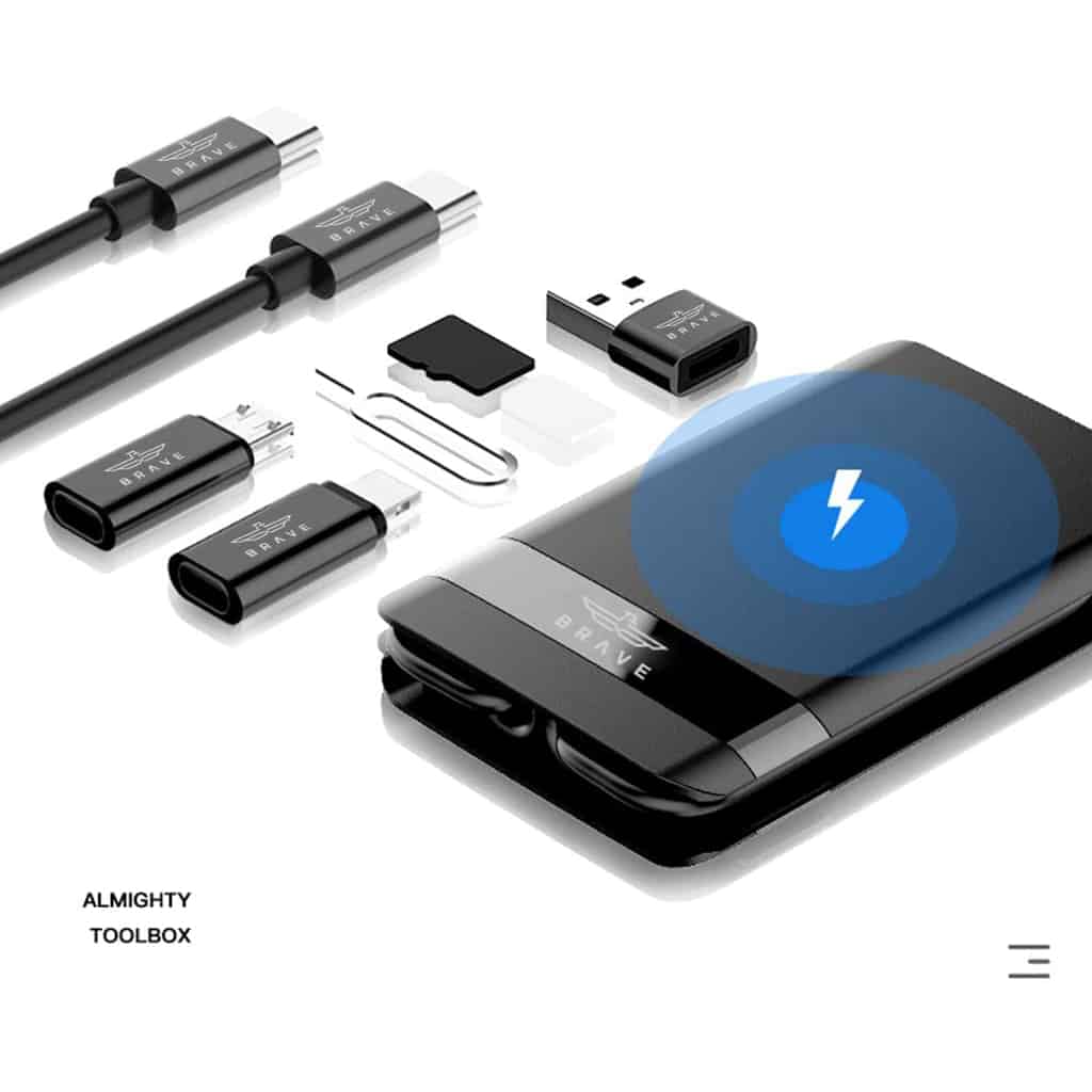 BRAVE 10in1 KIT with WIRELESS CHARGER BMK 010