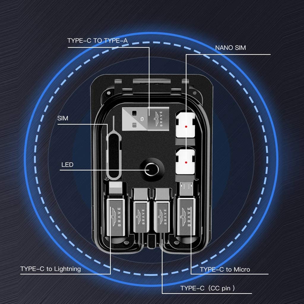 BRAVE 10in1 KIT with WIRELESS CHARGER BMK 010