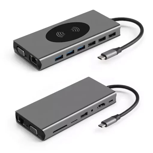 Brave 15 In 1 Multi Function USB-C Hub
