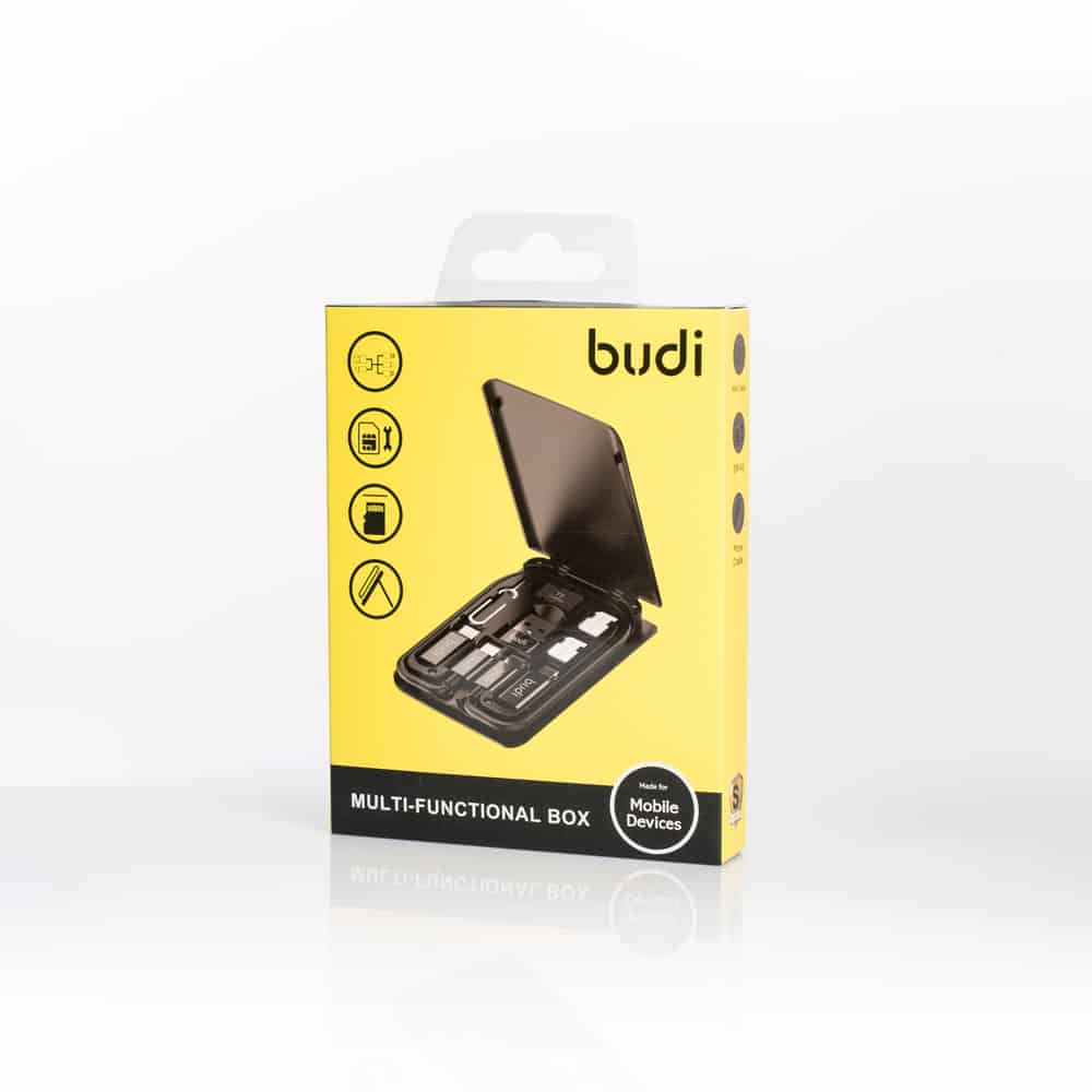 budi 6 in 1 usb cable card/set offer OEM with micro usb connector sim card eject and phone holder for mobile phone