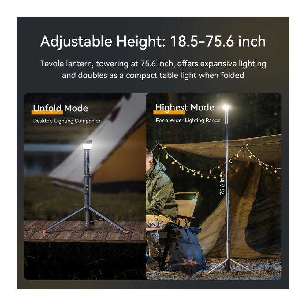 Camping Light Telescopic &amp; Collapsible