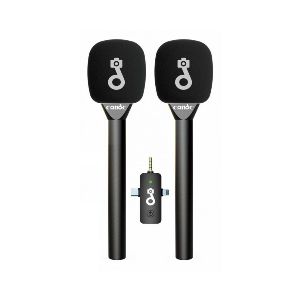 Candc Dual Mic Interview Microphone