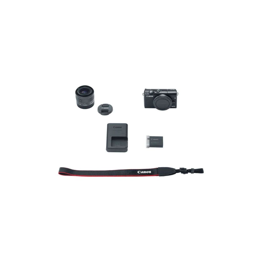 Canon EOS M100 Mirrorless Digital Camera with 15-45mm
