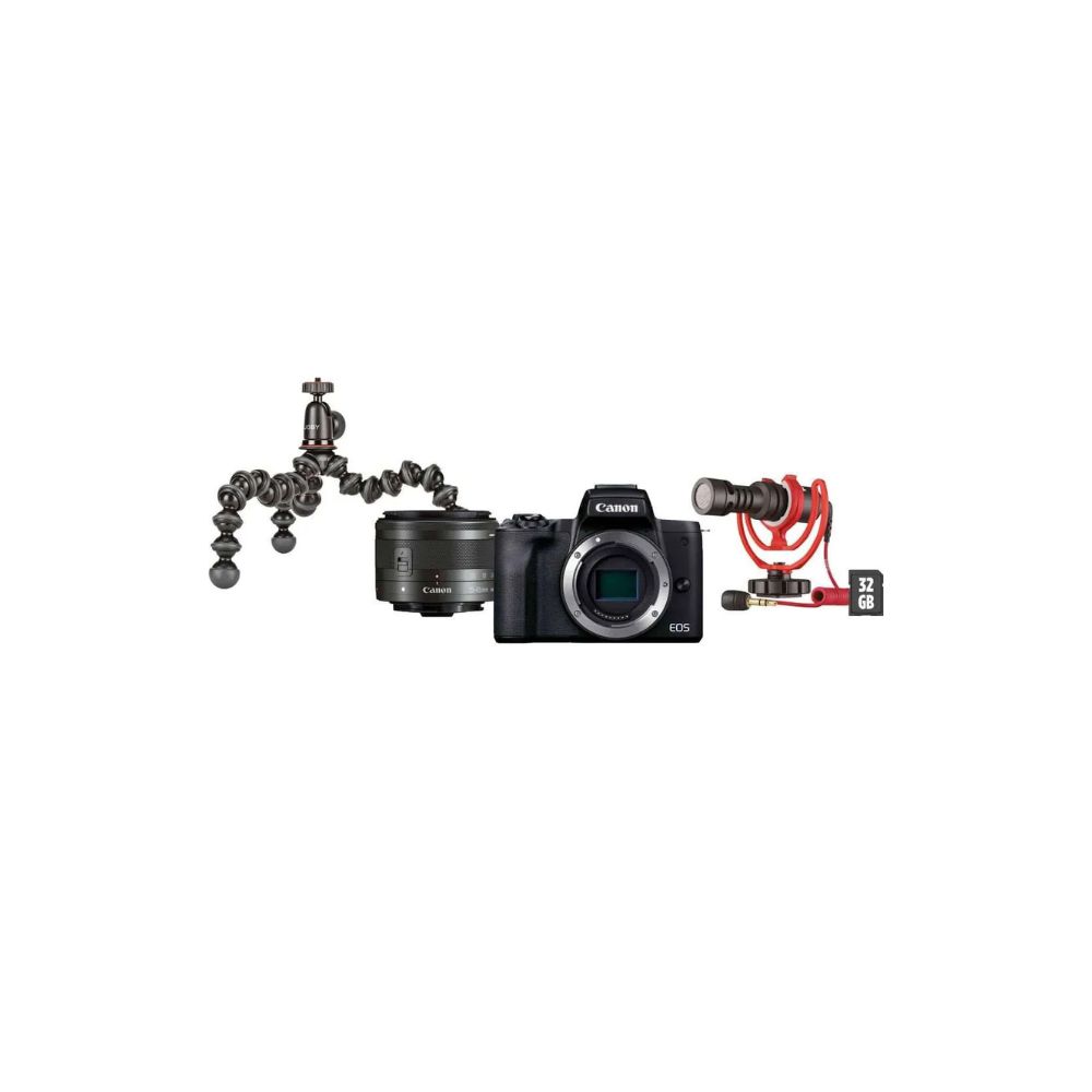 Canon EOS M50 Mark II Black Vlogger Kit