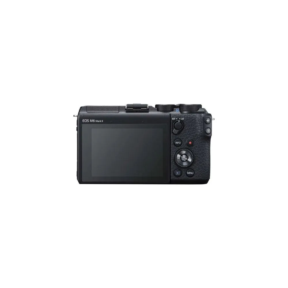 Canon EOS M6 Mark II Mirrorless Digital Camera with 15-45mm Lens