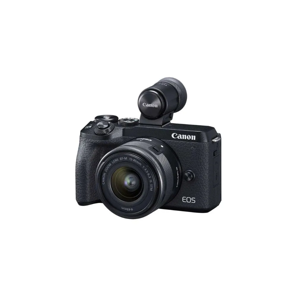 Canon EOS M6 Mark II Mirrorless Digital Camera with 15-45mm Lens