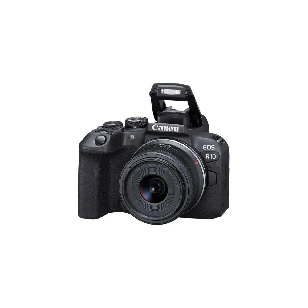 Canon EOS R10 Mirrorless Camera with 18-45mm Lens