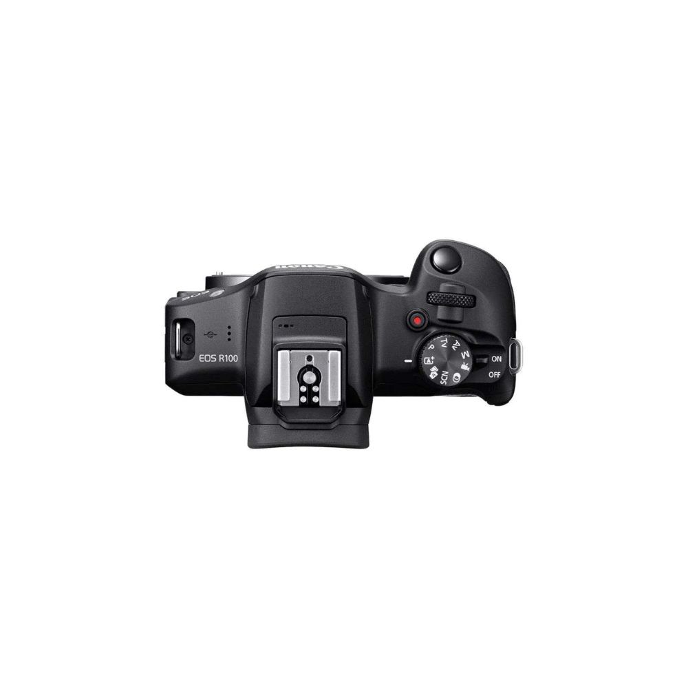 Canon EOS R100 Mirrorless Camera with 18-45mm Lens