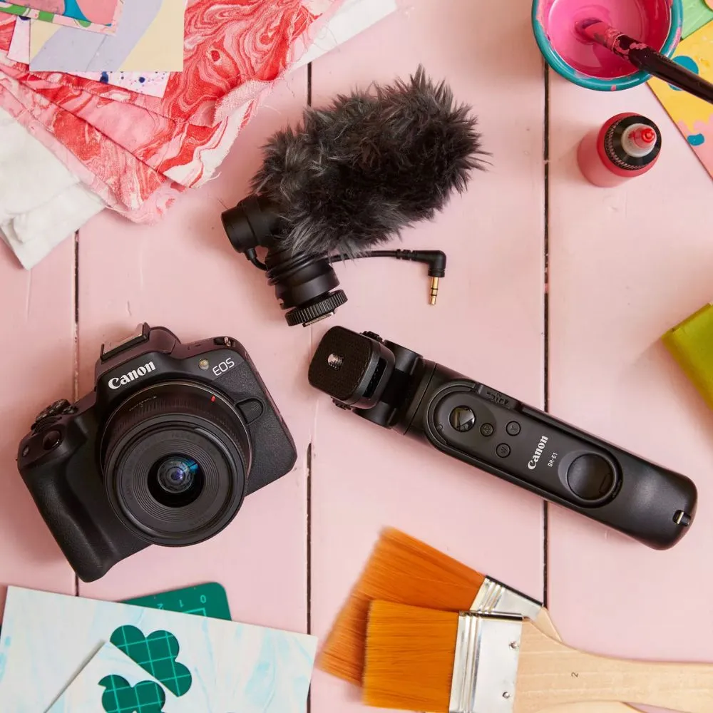 Canon EOS R50 Mirrorless Camera Content Creator Kit – Black