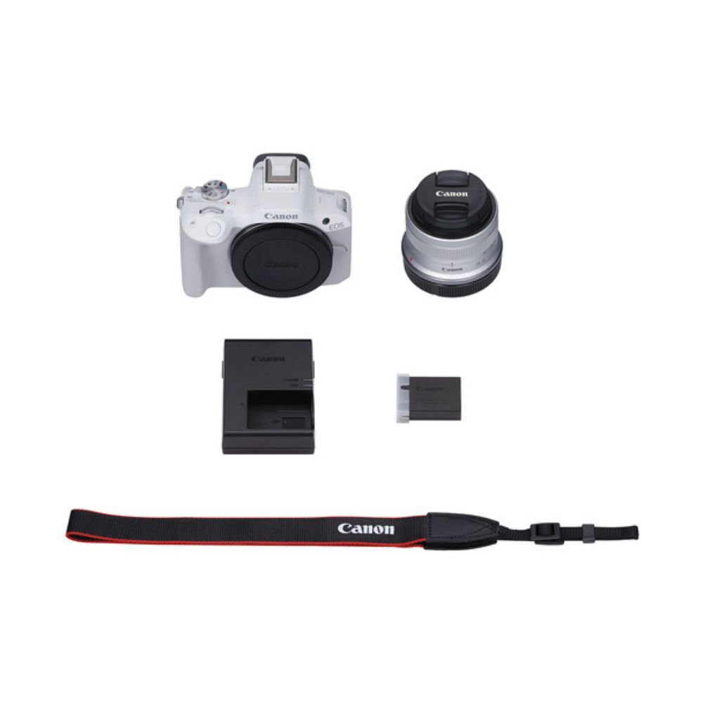 Canon EOS R50 Mirrorless Camera-18-45mm Lens