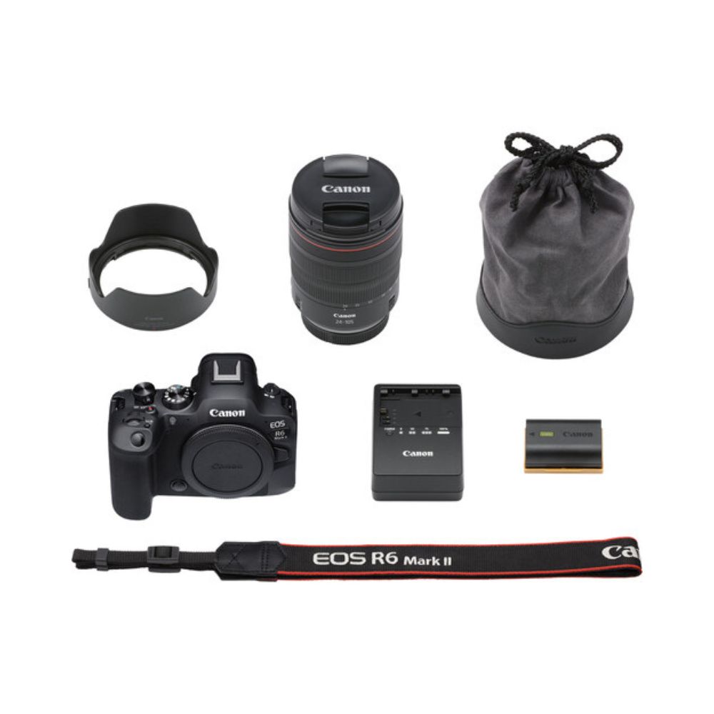 Canon EOS R6 Mark II Mirrorless Camera with 24-105mm f/4 Lens
