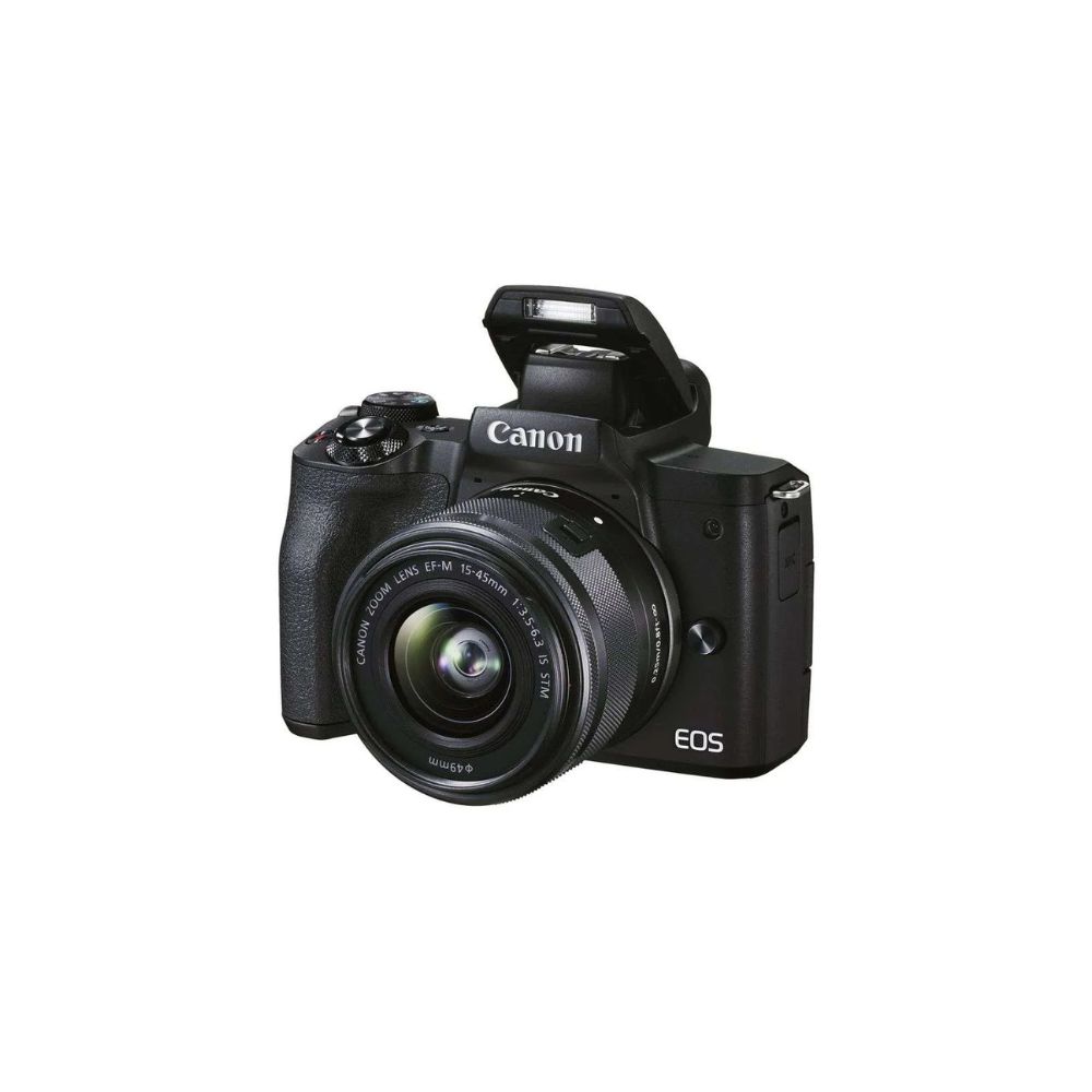 Canon EOS M50 Mark II Mirrorless Digital Camera with 15-45mm Lens