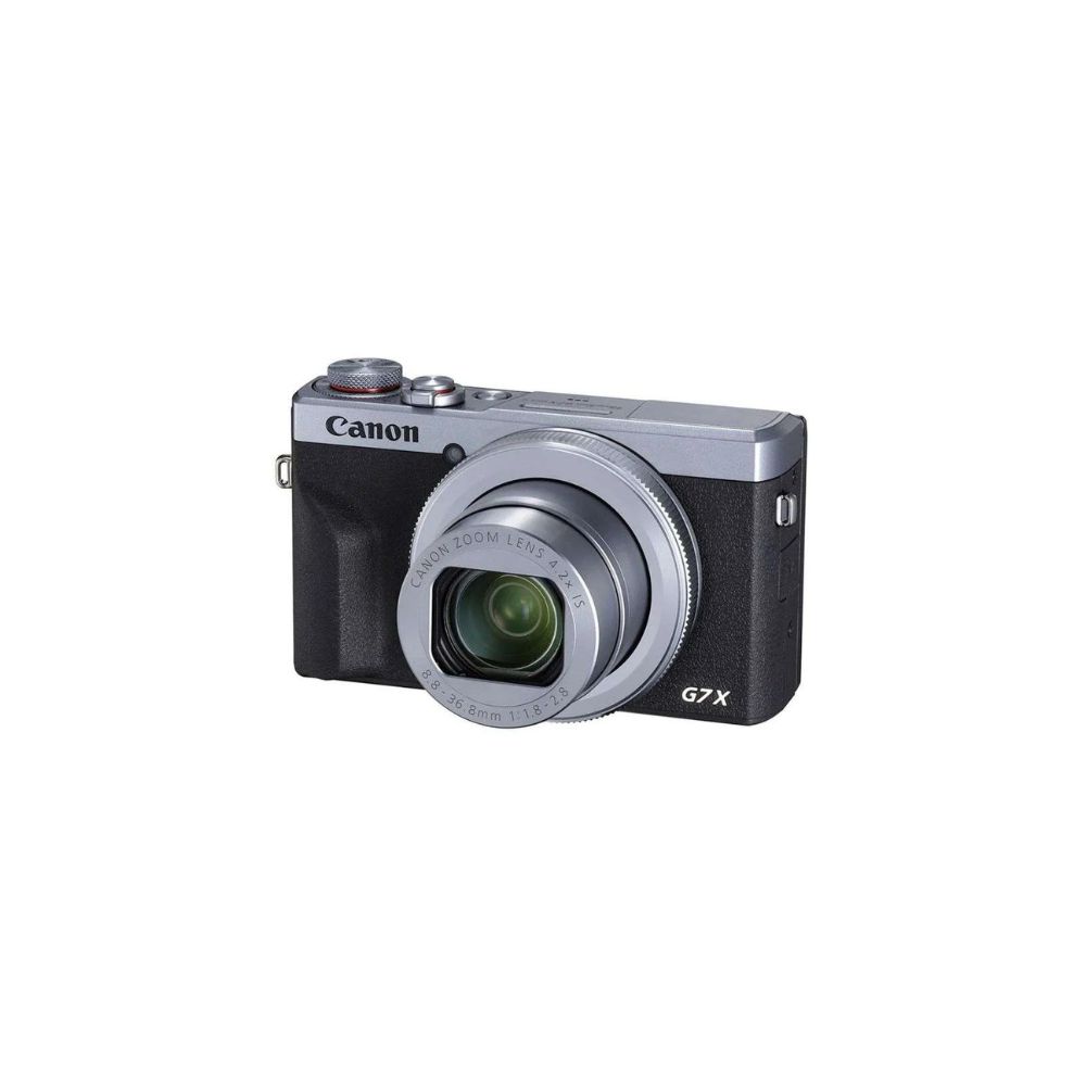 Canon PowerShot G7X Mark III Silver Digital Camera