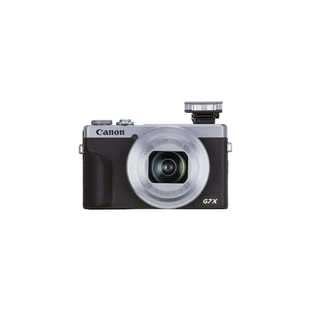 Canon PowerShot G7X Mark III Silver Digital Camera
