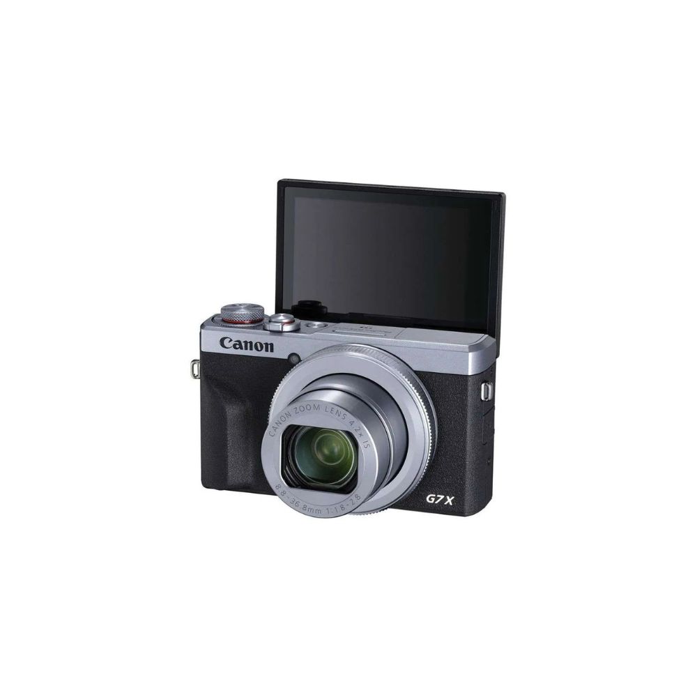 Canon PowerShot G7X Mark III Silver Digital Camera