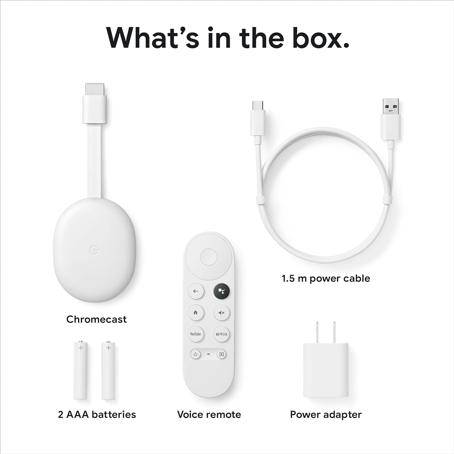 Chromecast with Google TV (HD)
