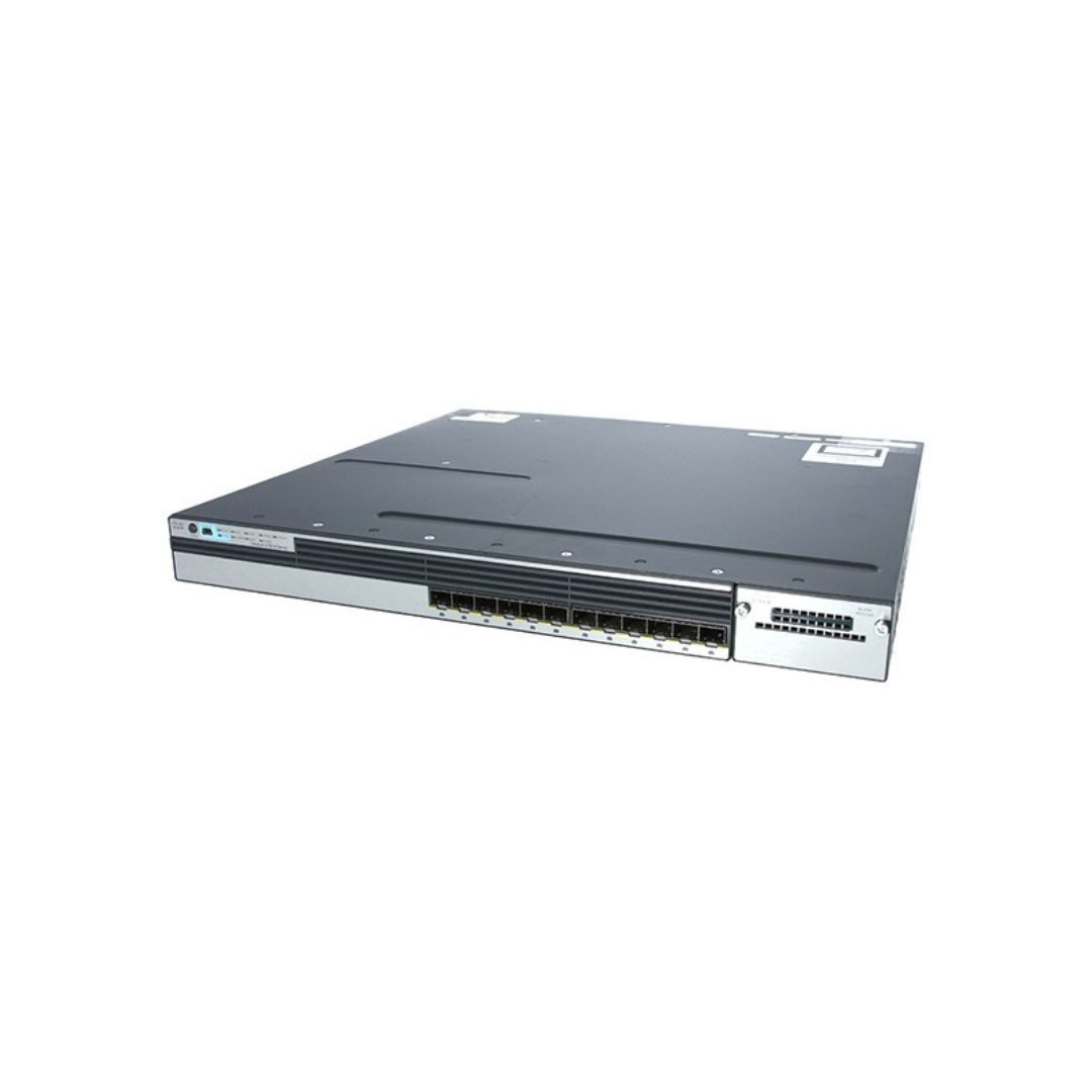 Cisco Catalyst WS-C3750X 12-Port Gigabit SFP Switch