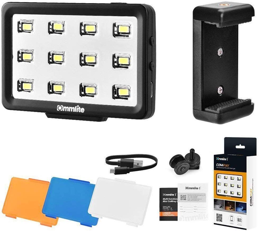 Commlite CoMiray CM-PL12 Mini LED Video Light