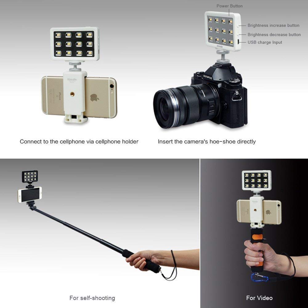 Commlite CoMiray CM-PL12 Mini LED Video Light