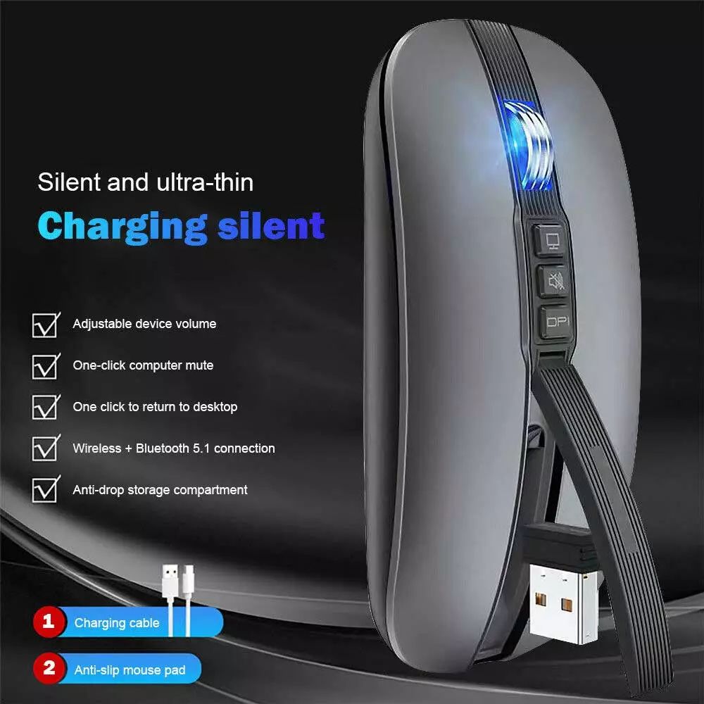 Coteci Dual Mode Bluetooth Mouse