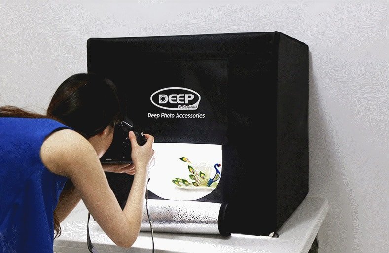 Deep 40×40 CM Led Photography Lights Boxes