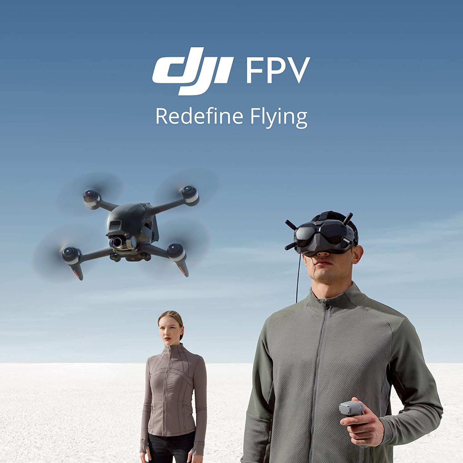 DJI FPV Combo – First-Person View Drone UAV Quadcopter with 4K Camera