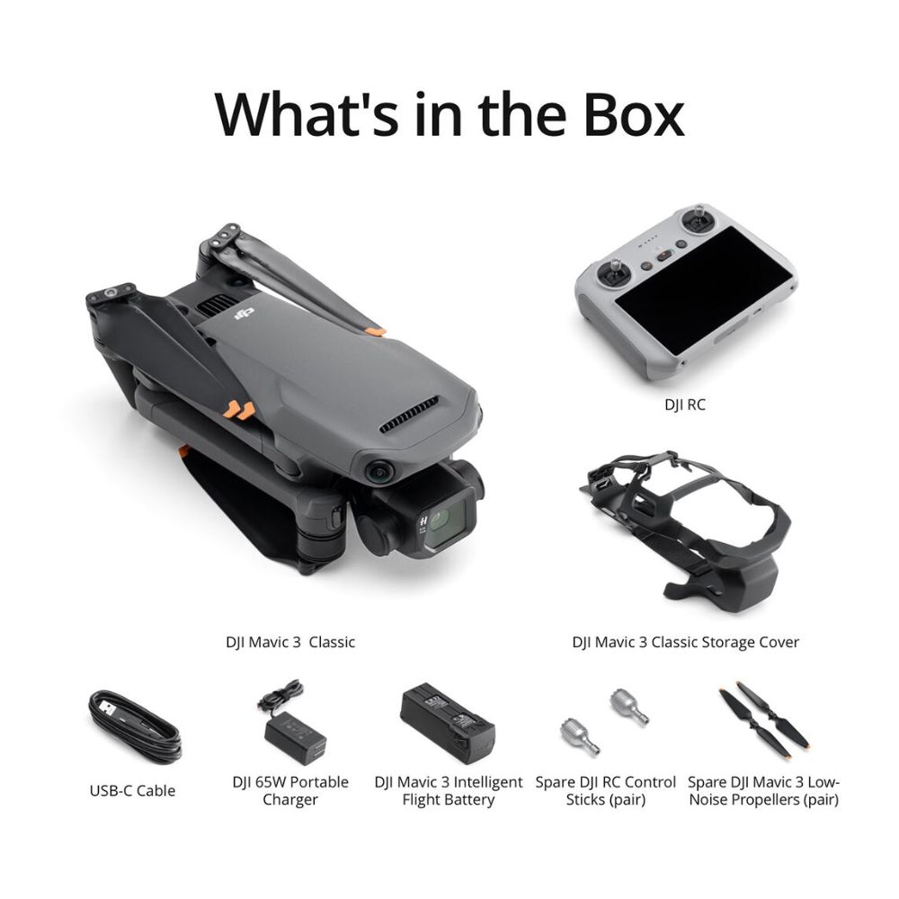 DJI Mavic 3 Classic with DJI RC Remote