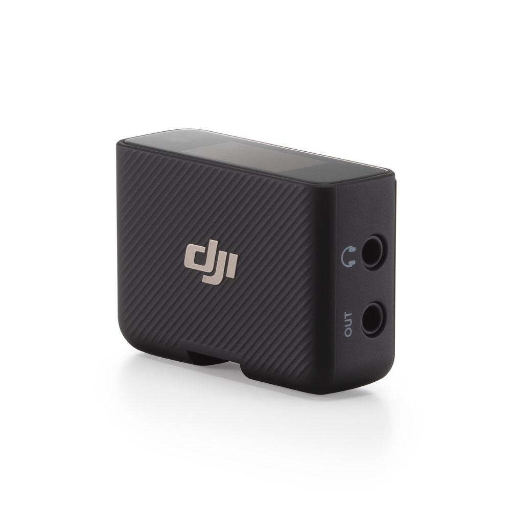 DJI Mic Compact Digital Wireless Microphone Ultimate System/Recorder for Camera &amp; Smartphone (2.4 GHz)
