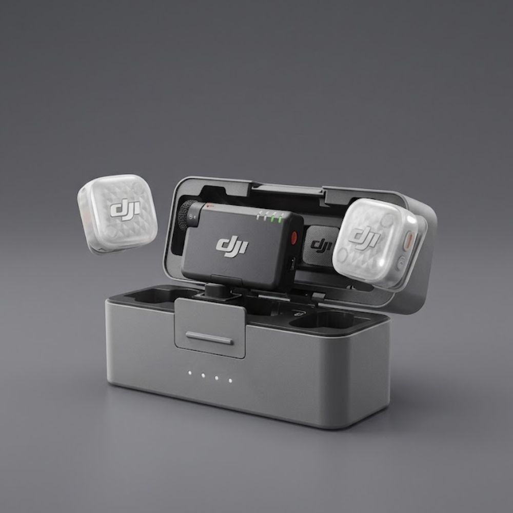 DJI Mic Mini 2S (2 TX + 1 RX + Charging Case)