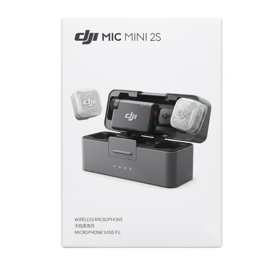 DJI Mic Mini 2S (2 TX + 1 RX + Charging Case)