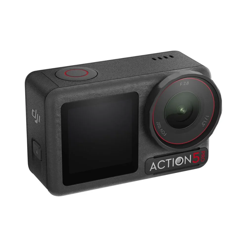 DJI Osmo Action 5 Pro Adventure Combo – 3 Batteries – Charger – Rod