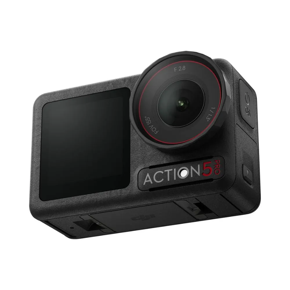 DJI Osmo Action 5 Pro Adventure Combo – 3 Batteries – Charger – Rod