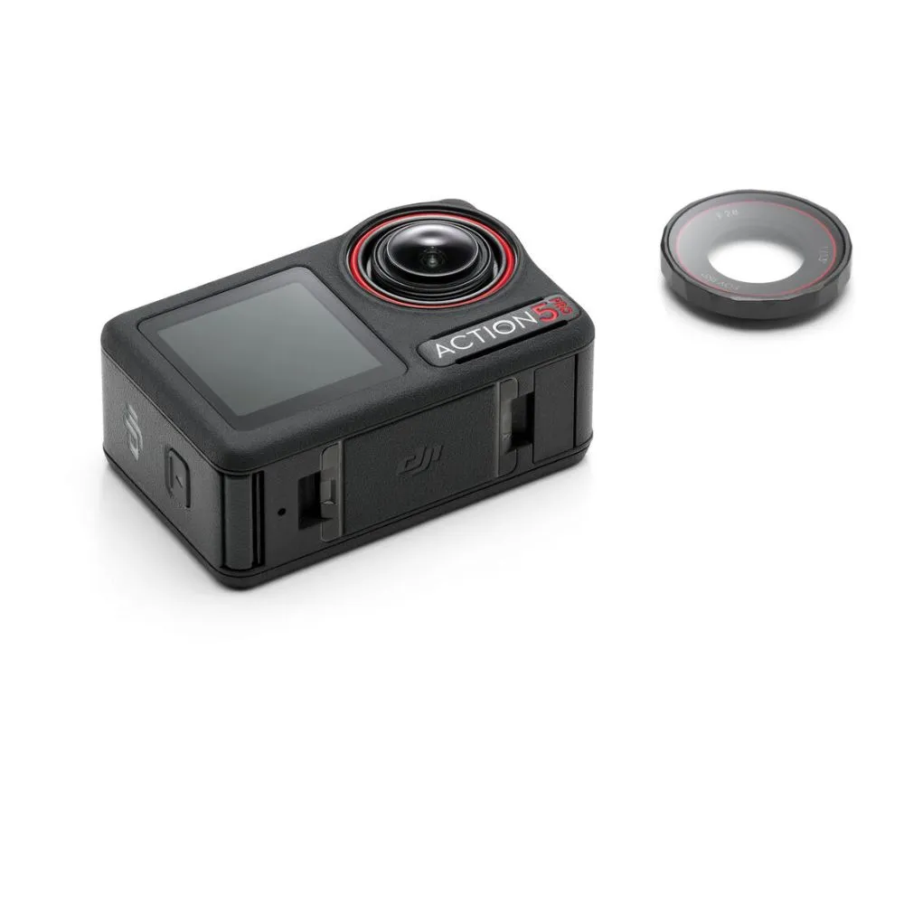 DJI Osmo Action 5 Pro Adventure Combo – 3 Batteries – Charger – Rod