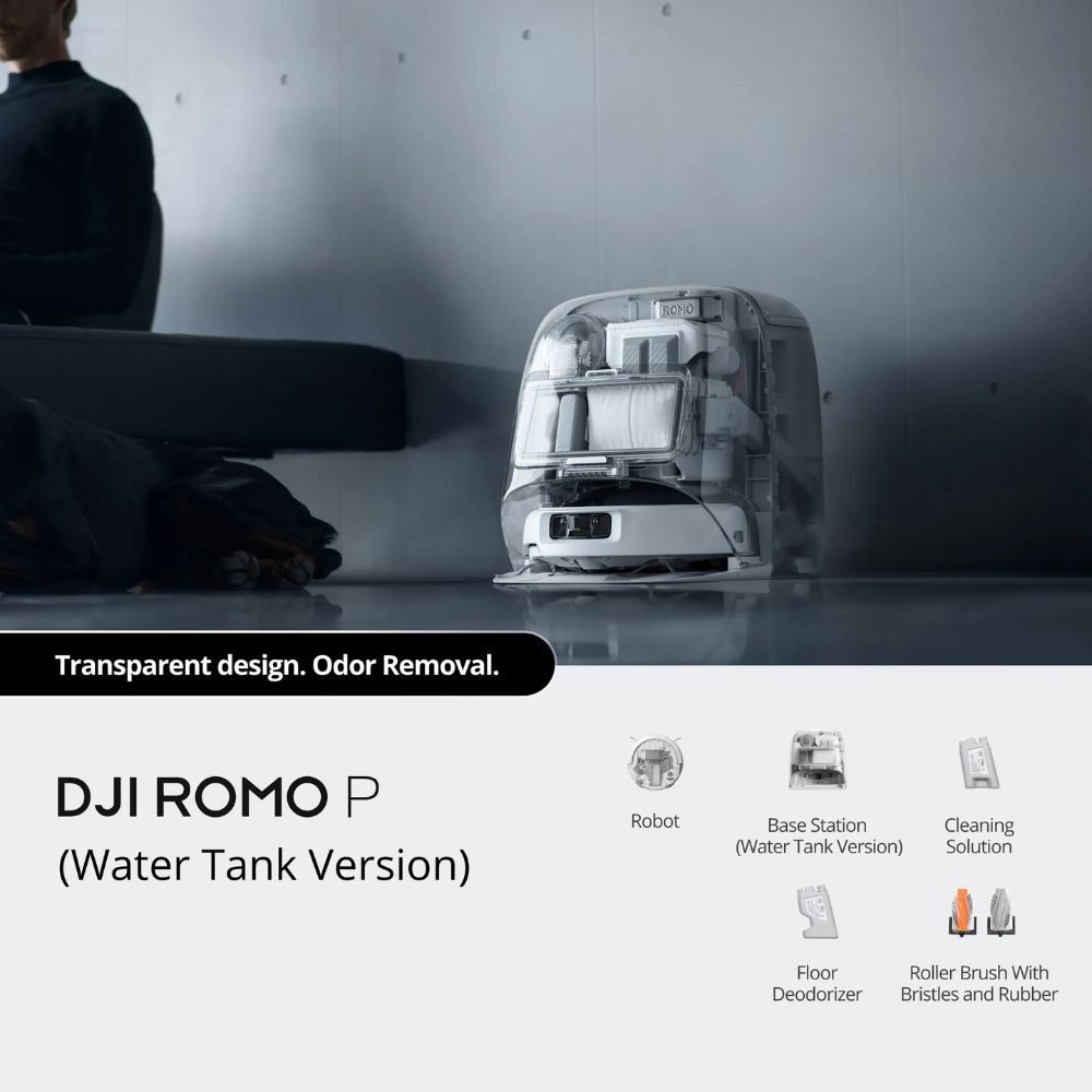 DJI ROMO P Robot Vacuum Cleaner (Water Tank Version)