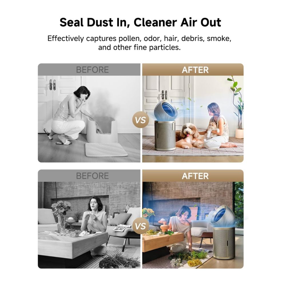 Dreame PM10 AirPursue Air Purifier 300 m³/h 7‑Sensor 4‑Layer