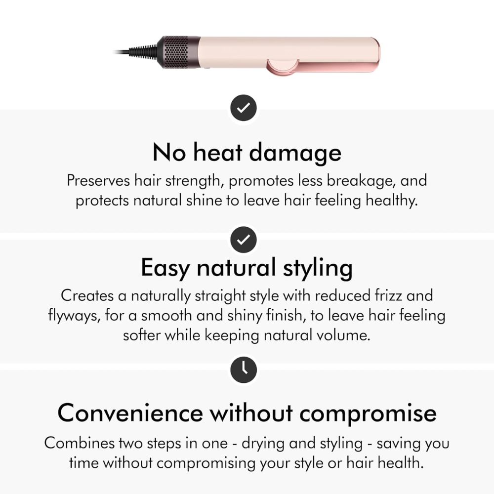 Dyson Airstrait straightener Jasper plum HT01